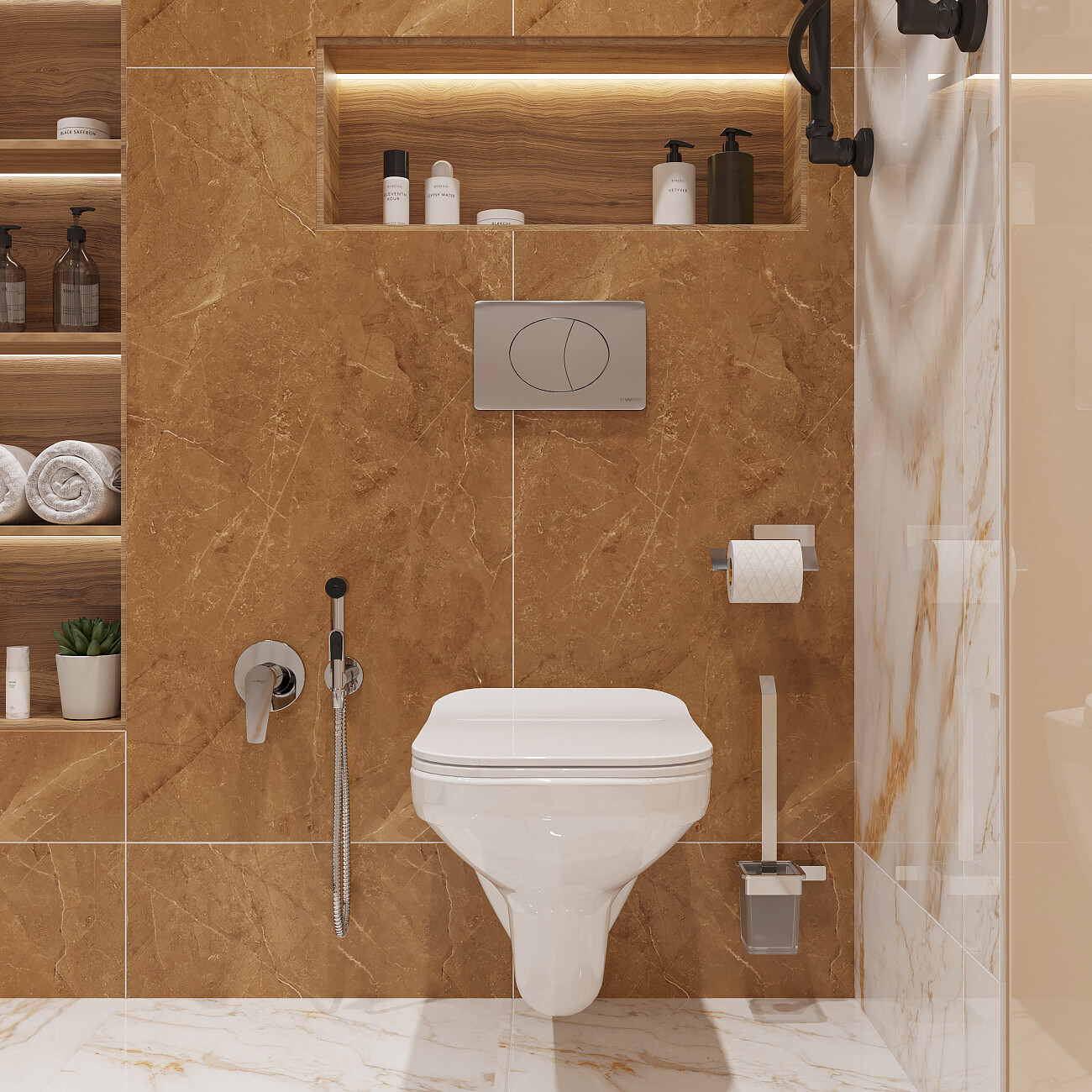 Унитаз подвесной с сиденьем микролифт белый Stworki "Дублин" SETK3504-0605-001-1-6000 - изображение 5