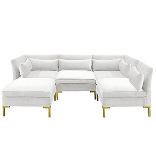 Диван Zara Sectional угловой белый