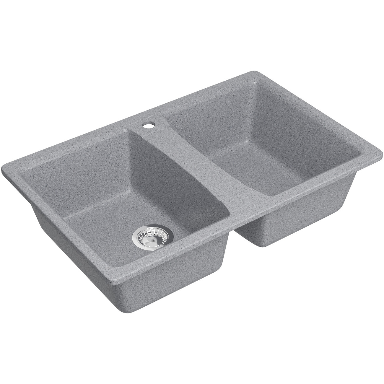Мойка кухонная серая Domaci "Болонья" М-26-005 - изображение 9