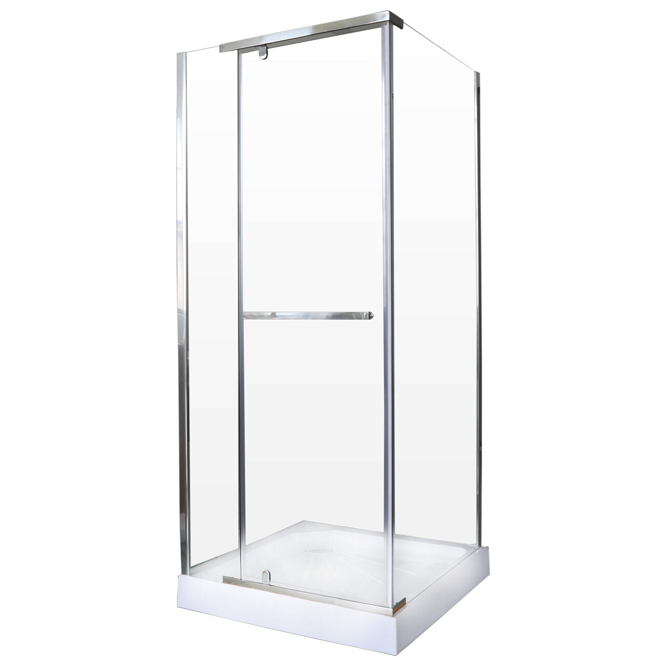 Душевой уголок квадратный 90x90 см хром Cerutti SPA Mimi ZQ91T - изображение 10