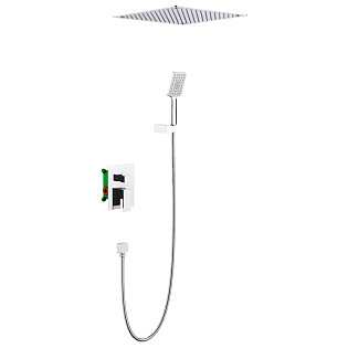 Душевой комплект встроенный с тропическим душем хром Timo Selene SX-2029-00SM