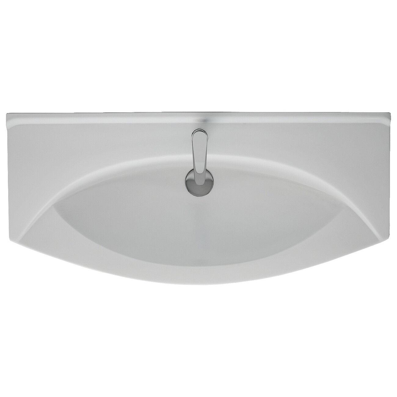 Умывальник мебельный белый Dreja "Лагуна 105" 191683 - изображение 3