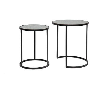 Чайный столик круглый "Элиз", 2 штуки