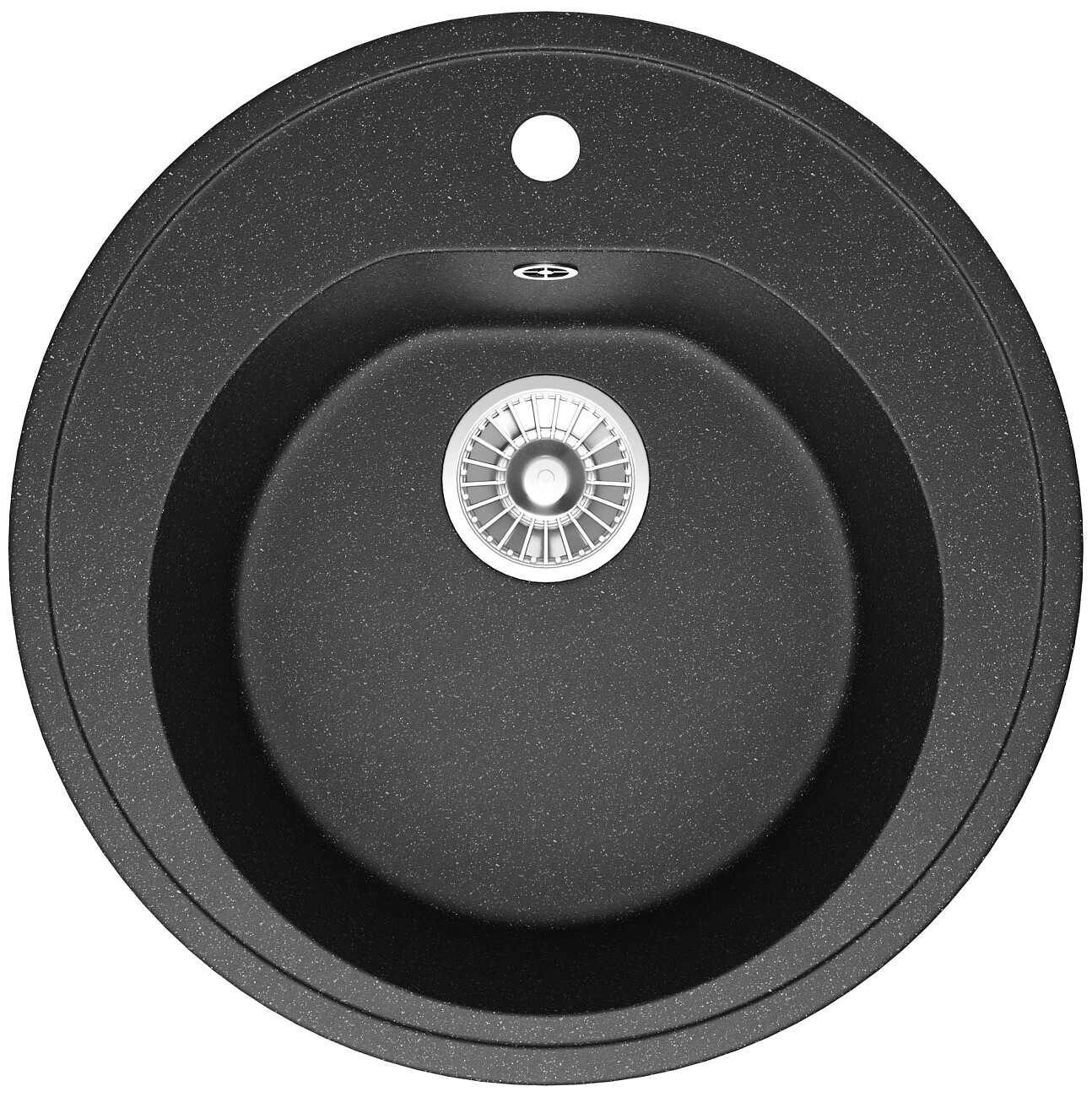 Мойка антрацит Domaci "Болонья" М-03-007 со смесителем "Равенна" D45-002cr - изображение 2