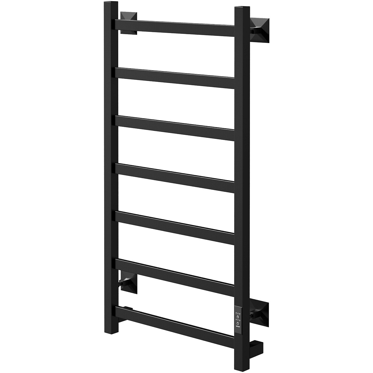 Полотенцесушитель электрический 80х40 см черный Ewrika "Пенелопа КВ7" - изображение 7