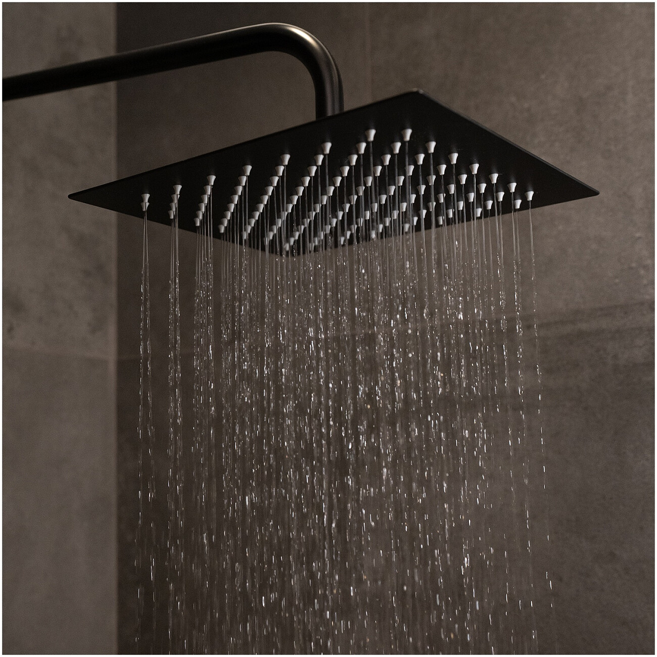 Душевая система со смесителем из латуни черная Wasserkraft A27701 - изображение 5