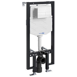 Система инсталляции для унитазов с кнопкой белой матовой Vils 56TLT.010.ME.WM04