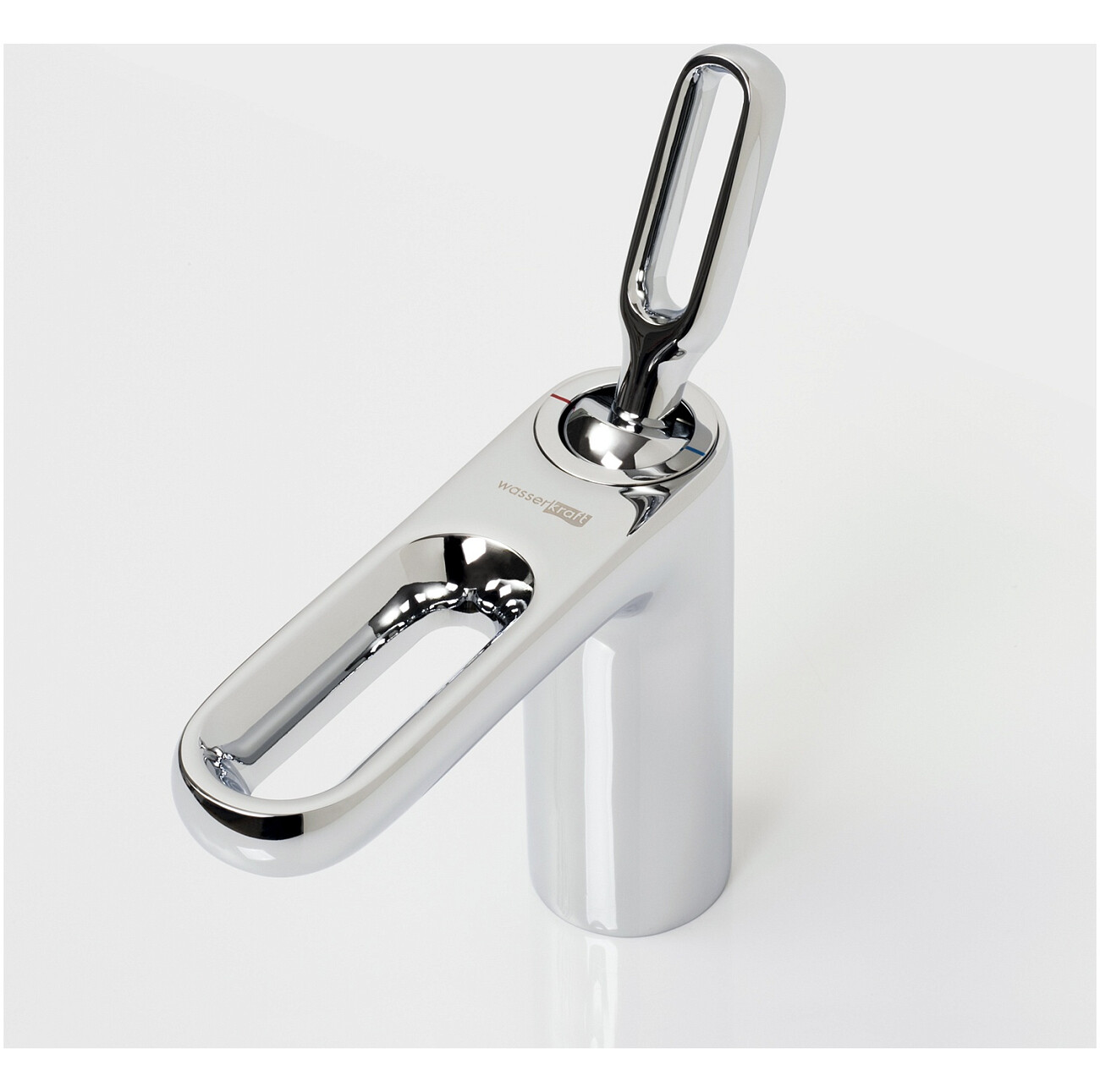 Смеситель для раковины из латуни хром Wasserkraft 1803 - изображение 10