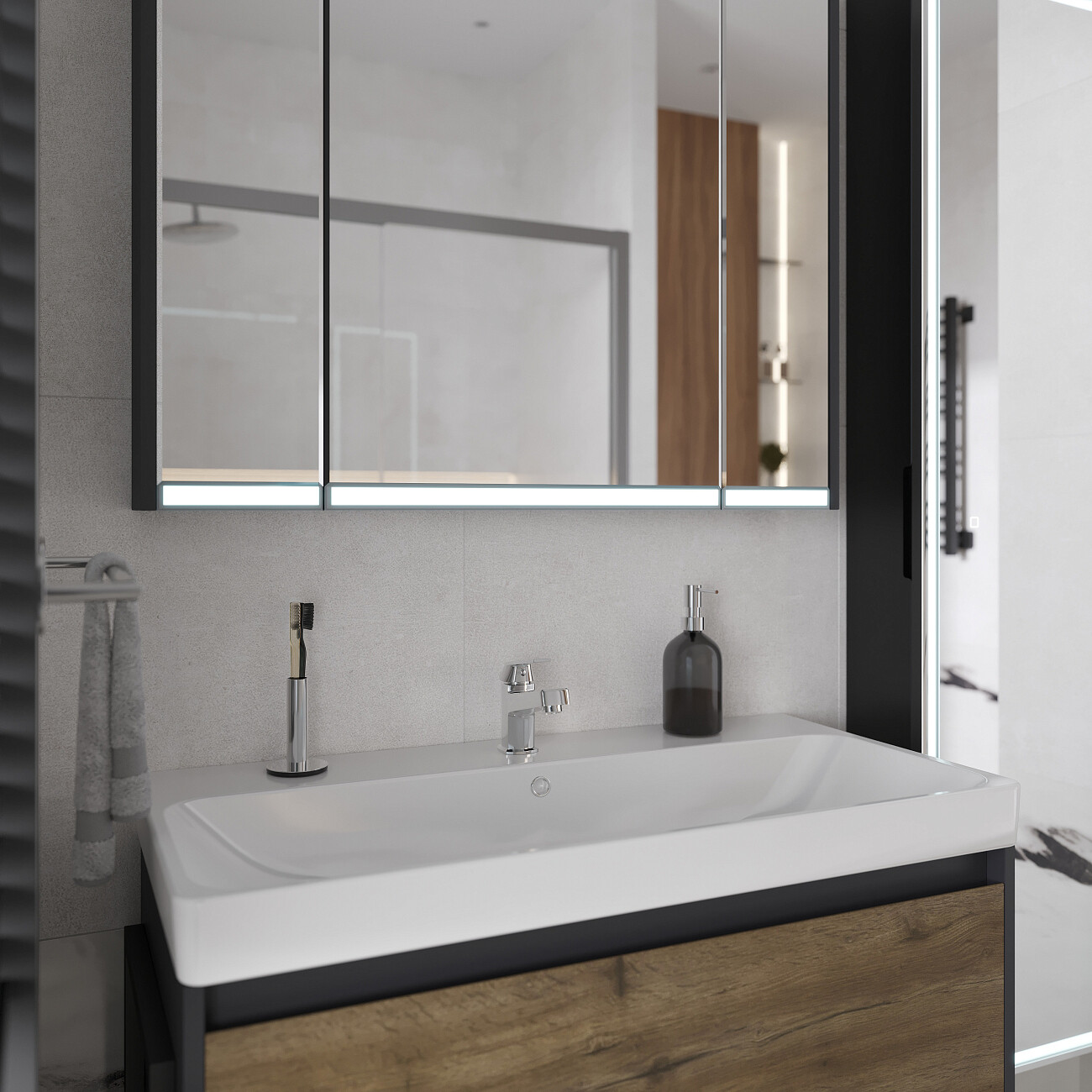 Смеситель для раковины хром Diwo "Смоленск" SM-02cr - изображение 4