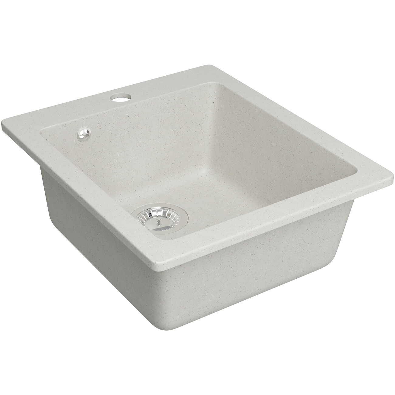 Мойка кухонная белая Domaci "Болонья" М-08-001 - изображение 9