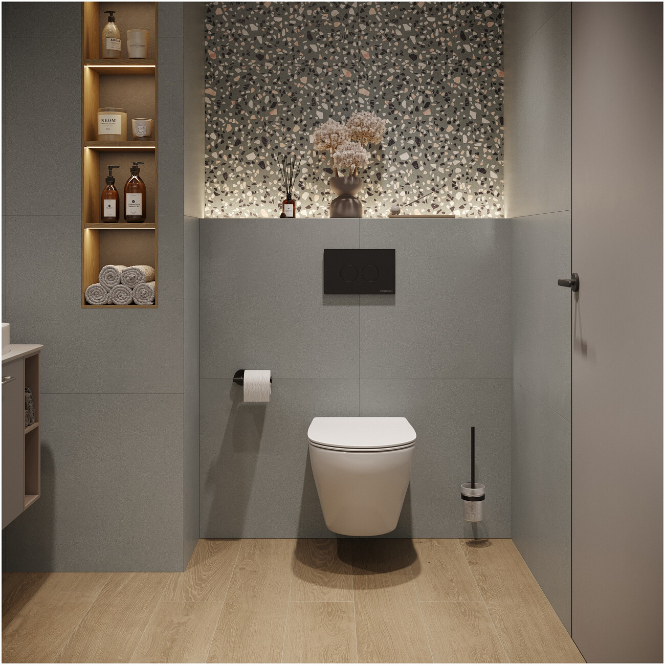 Унитаз подвесной безободковый белый глянцевый Stworki "Кронборг" S28401WH - изображение 7