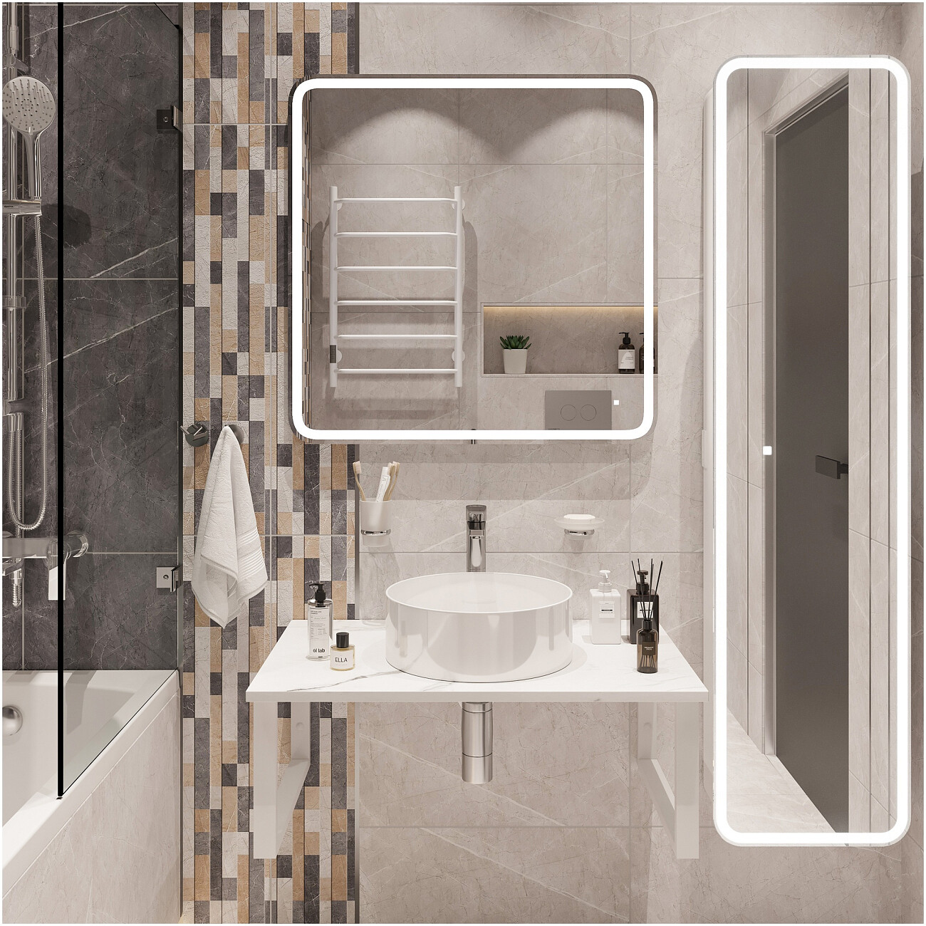 Раковина-чаша 36 см белая Stworki "Берген" S21415WH - изображение 6