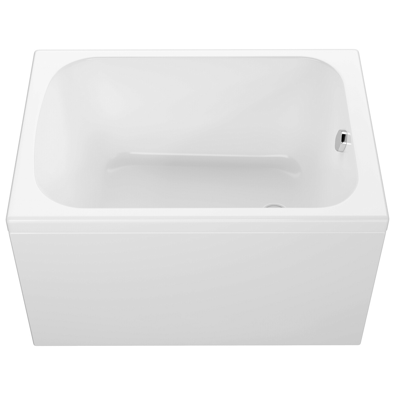 Ванна акриловая 100x70 см белая Diwo "Брянск" VN-733200 - изображение 4