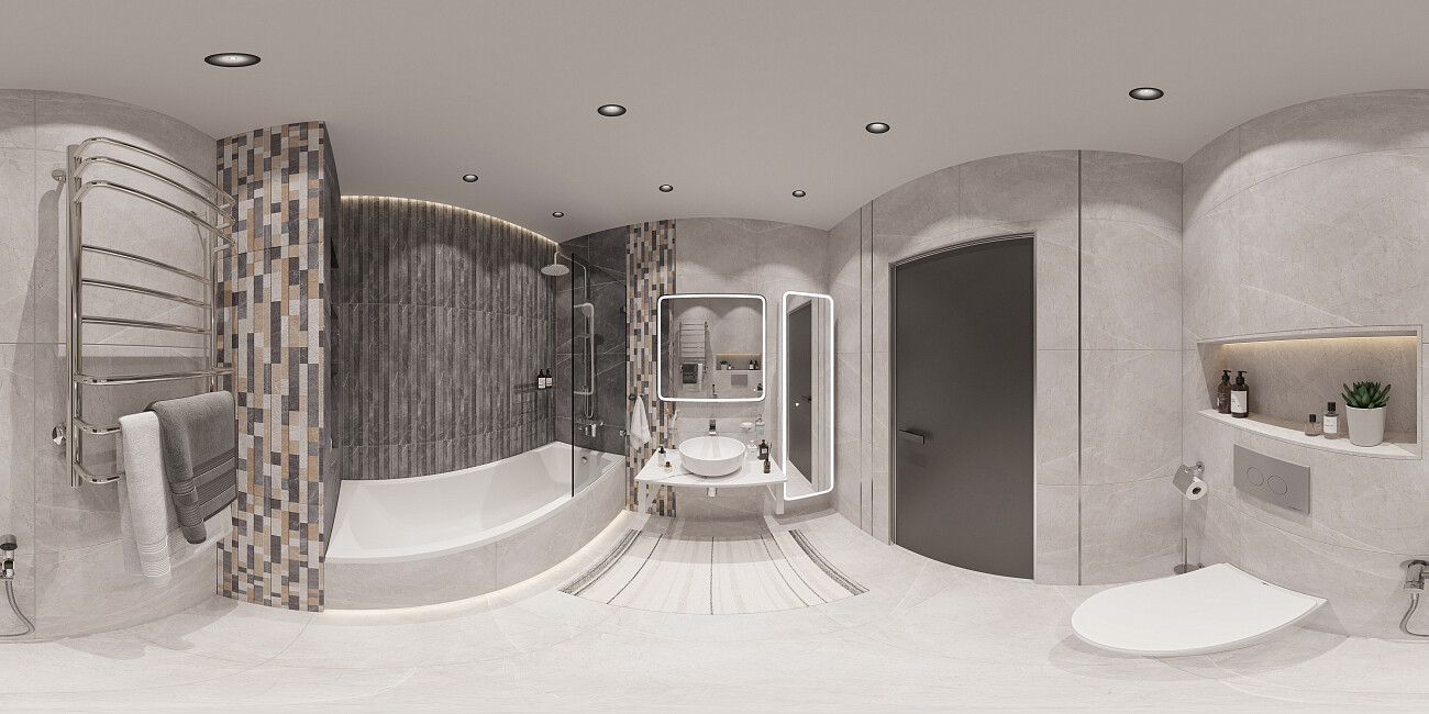 Ванна акриловая прямоугольная 70х175 см с ножками белая Stworki "Эстерсунд" ES17570, ESK01 - изображение 7