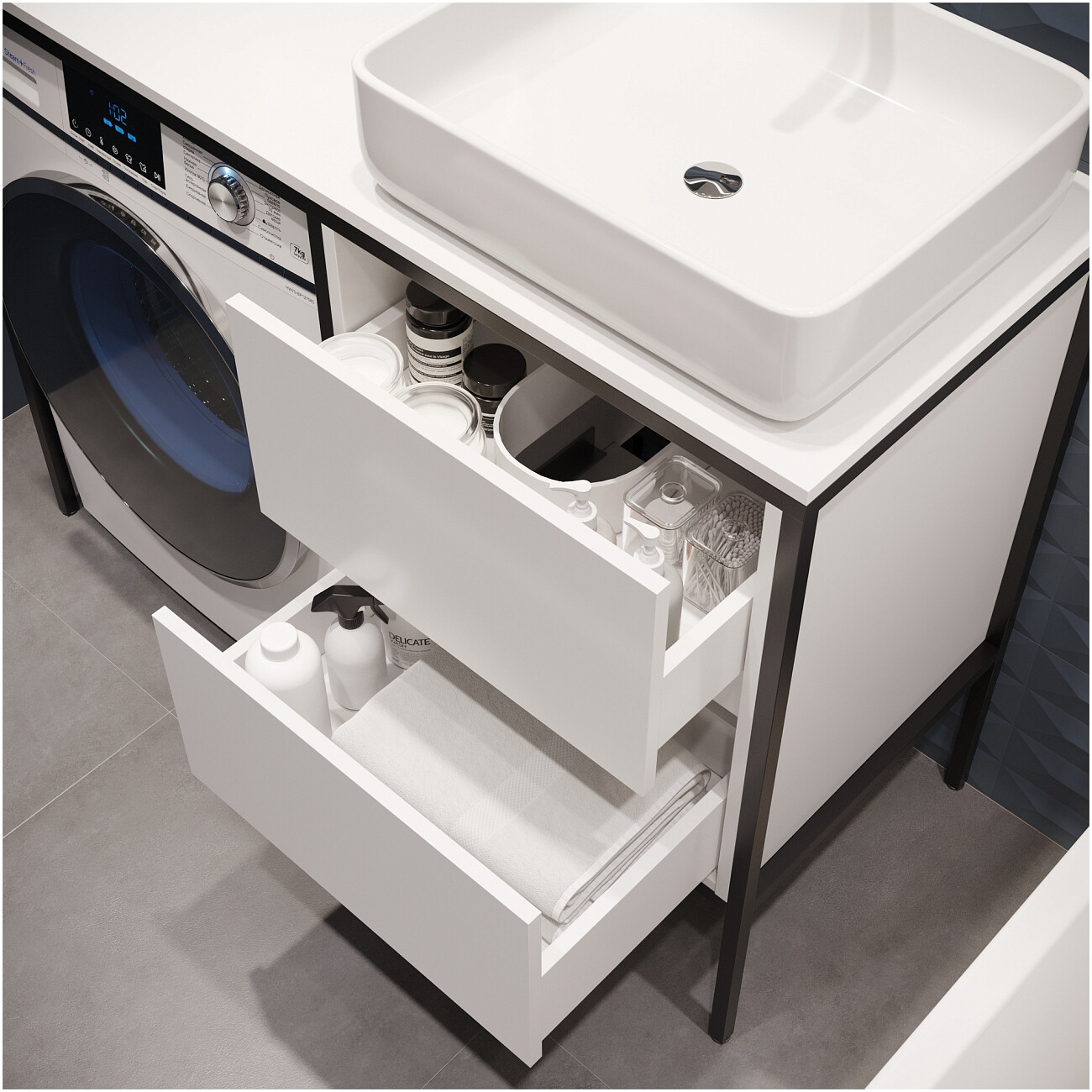 Раковина-чаша фарфоровая 50 см белая Stworki Soul 1 - изображение 8