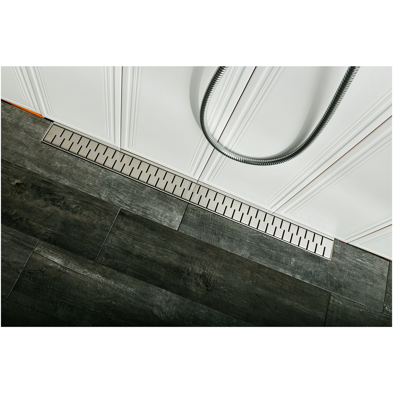 Душевой лоток с решеткой 75 см хром Creto Snake CRE-750 SN - изображение 13