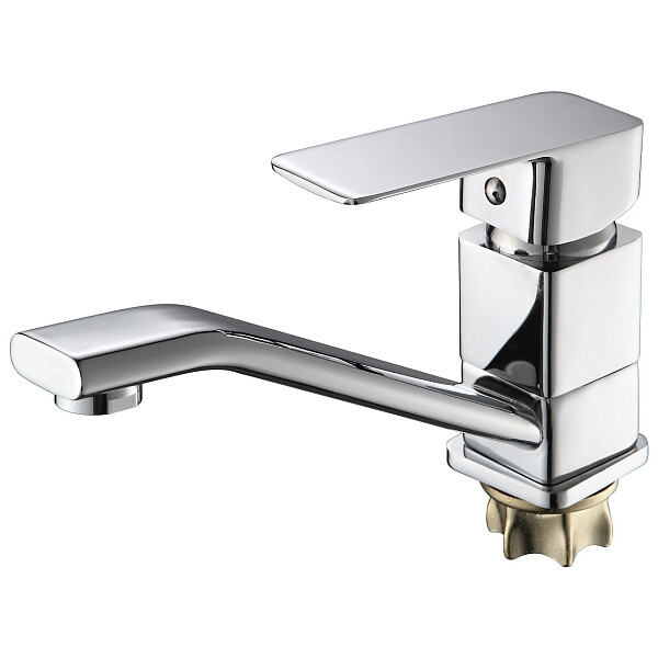Смеситель для кухни с поворотным изливом хром D-Lin D151368 - изображение 1