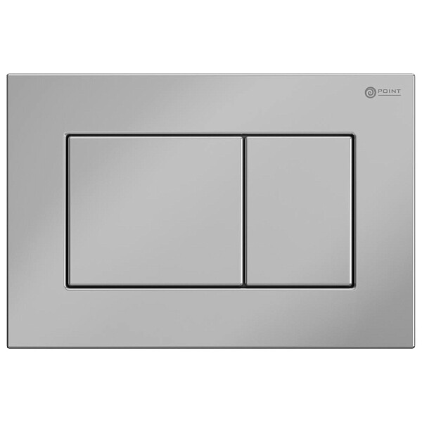 Клавиша смыва для инсталляции хром Point "Ника" PN44081C - изображение 1