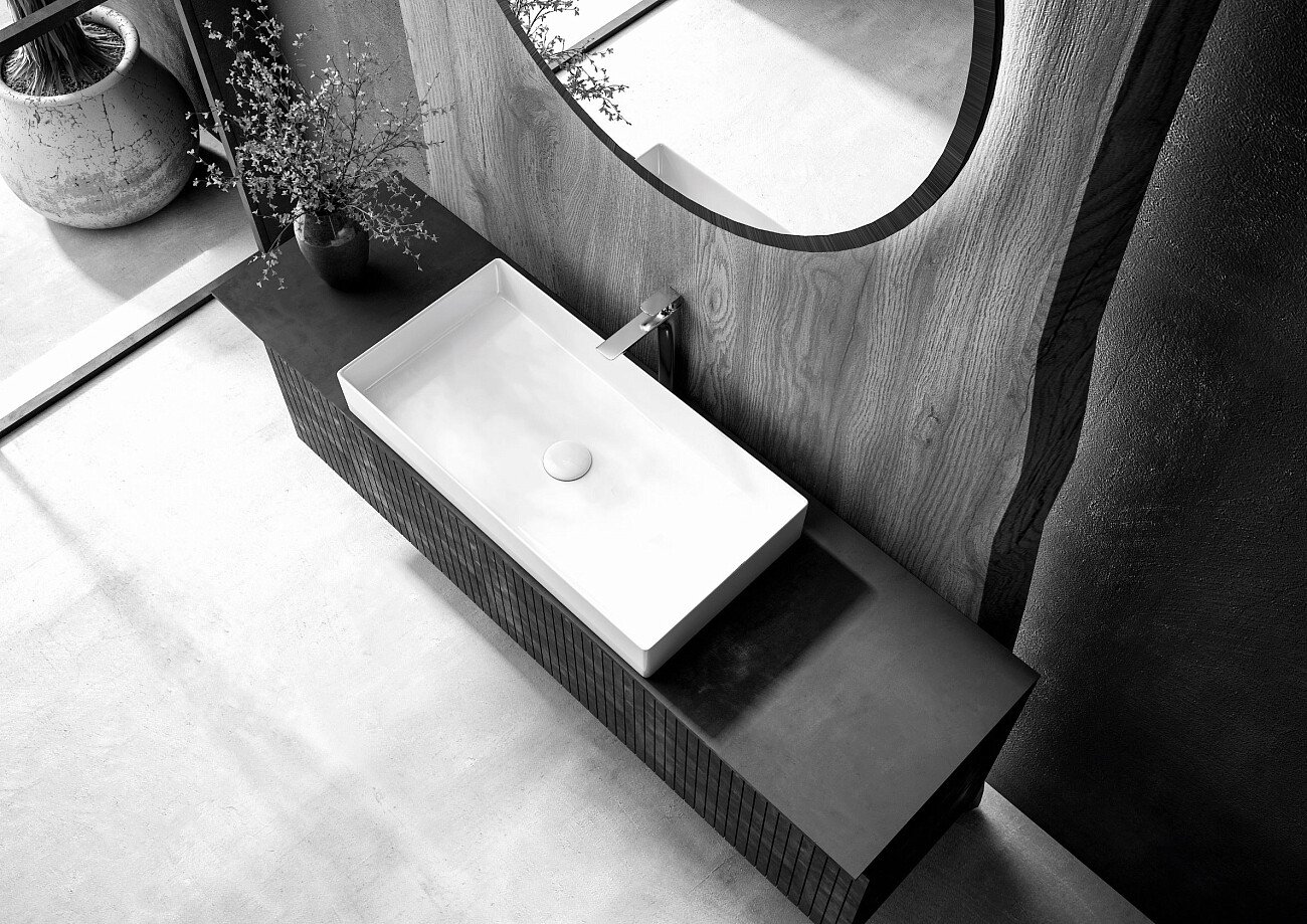 Раковина-чаша фаянсовая 75 см антрацит Stworki "Рандерс" 3075-KL - изображение 7