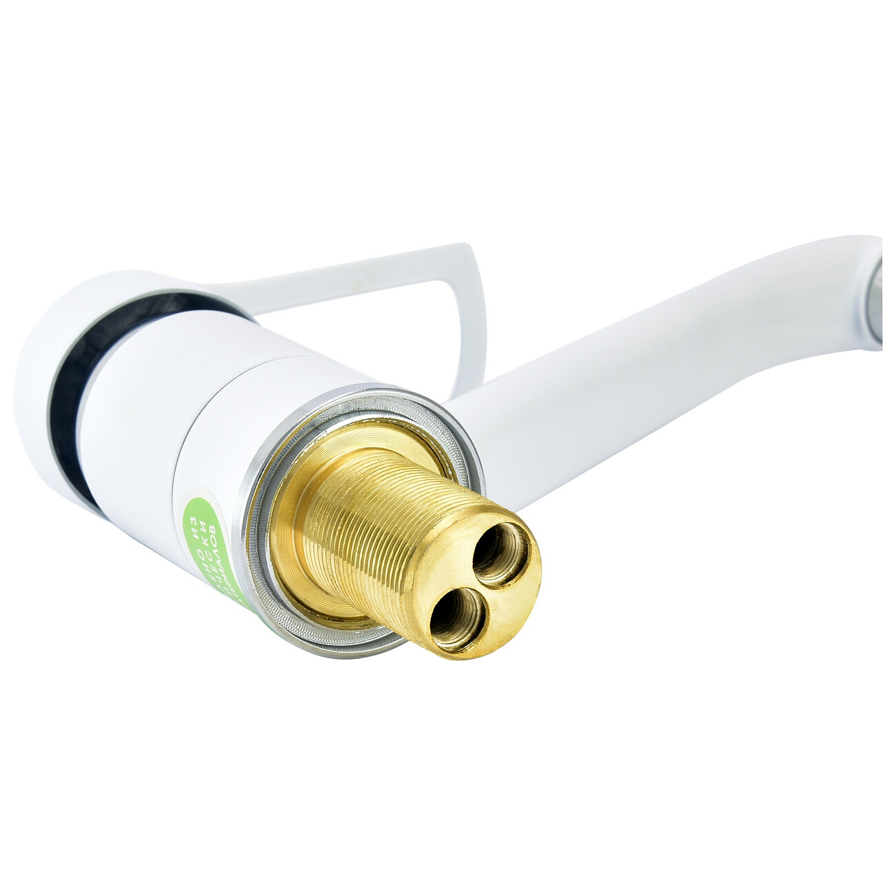 Смеситель для кухни однорычажный белый Juguni Luxe Capella 0402.446 - изображение 14