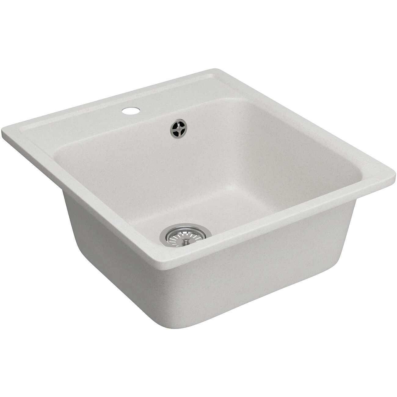 Мойка кухонная кварцевая туман Domaci "Савона" QB 430 - изображение 5