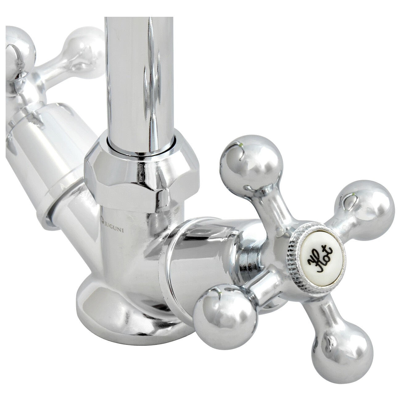 Смеситель для кухни двухвентильный хром Juguni Aquarius JGN0440 0402.658 - изображение 12