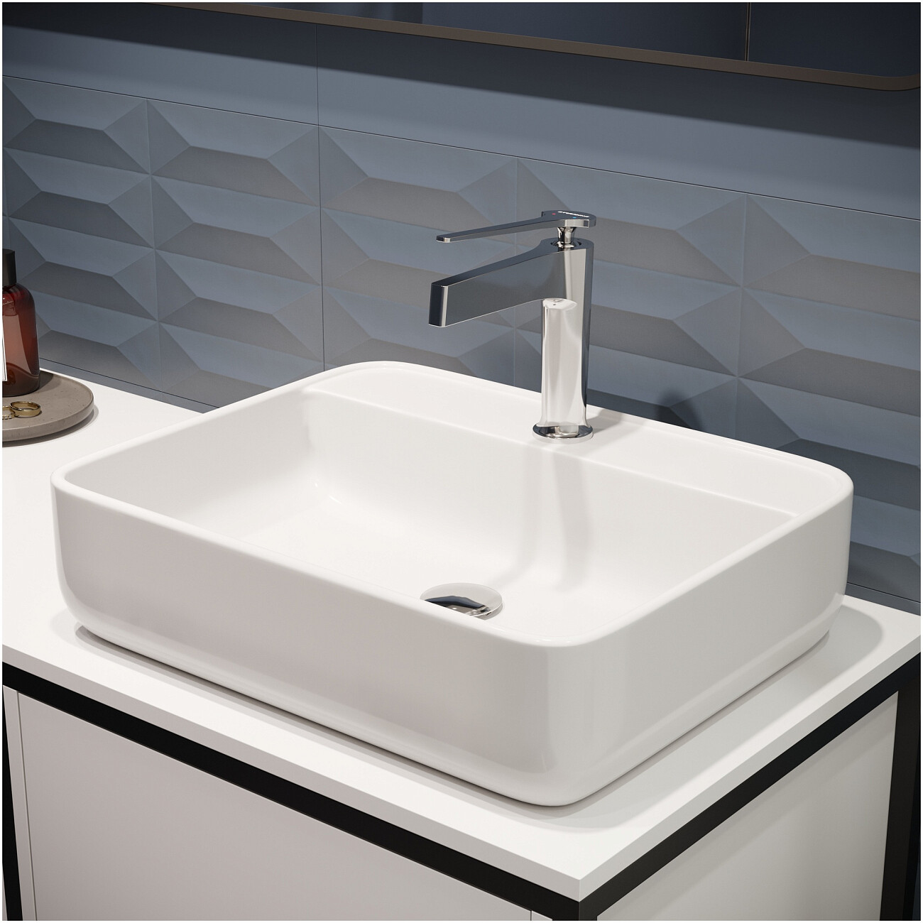 Смеситель для раковины однорычажный хром Stworki "Аулум" S06010CR - изображение 6