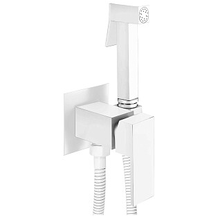 Гигиенический душ со смесителем белый Boch Mann RESIA W CK-P11W BM 10415