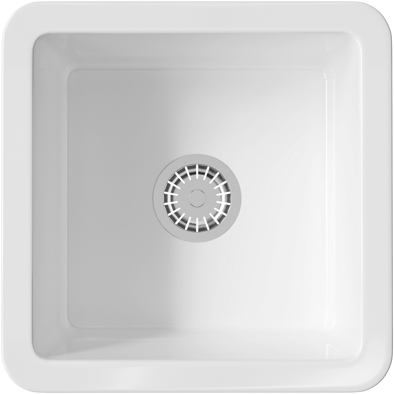 Мойка кухонная белая Domaci "Сиена" 50325-101с дополнительной чашей 50345-101 - изображение 9