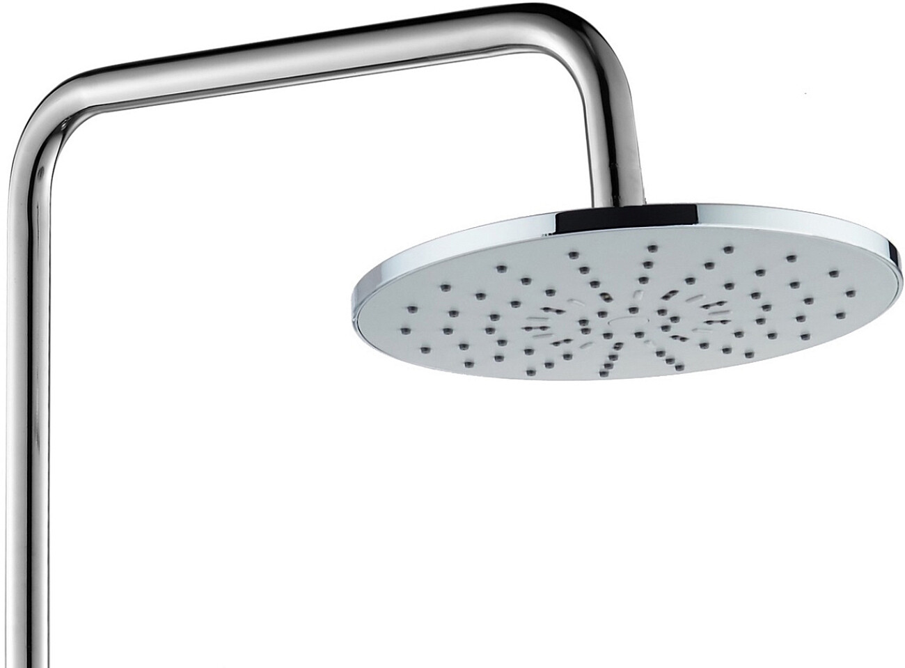 Душевой комплект с верхним душем и смесителем для ванны и душа хром Stworki "Вестерос" VS-04cr - изображение 7