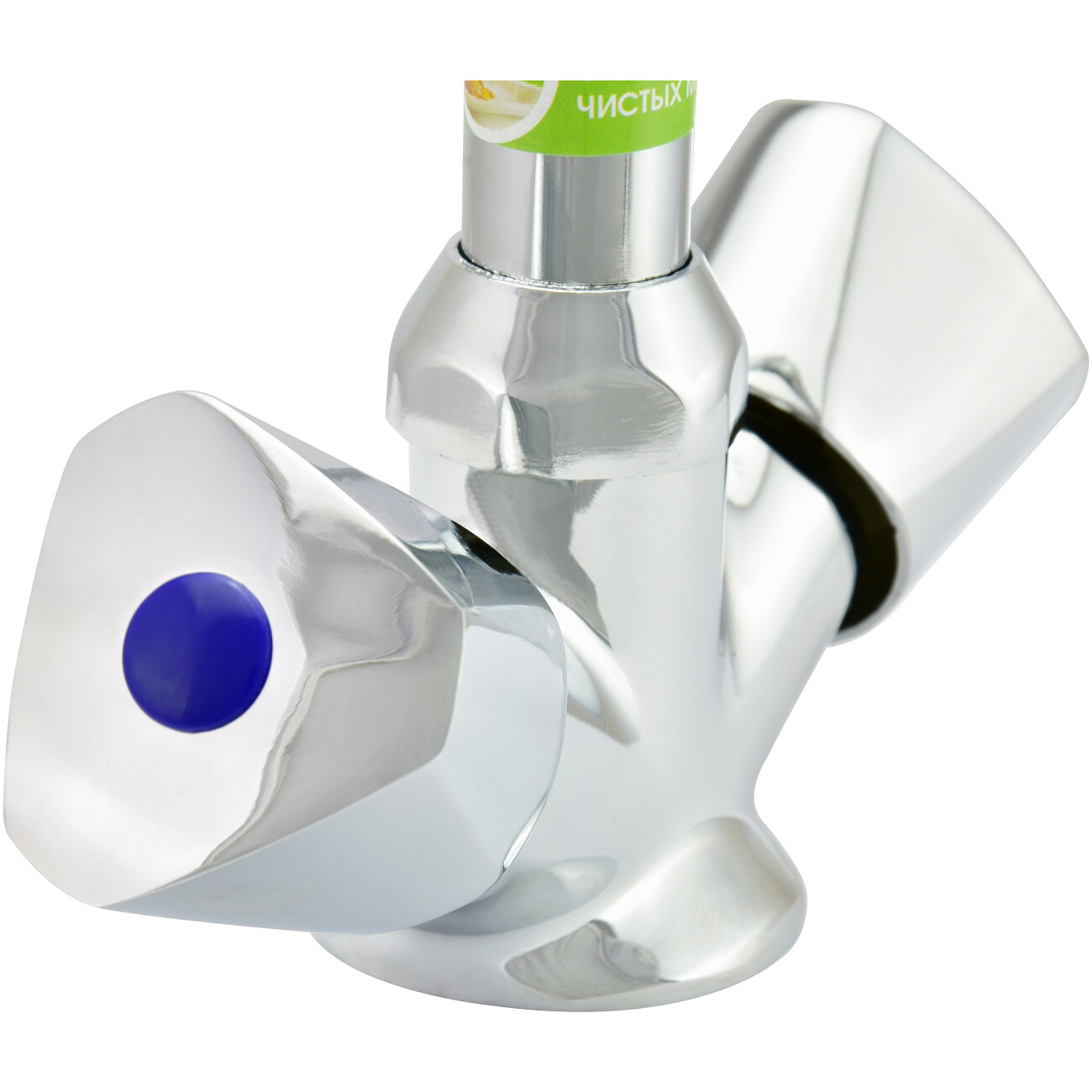 Смеситель для кухни двухвентильный хром Juguni Lyra JGN0330 0402.643 - изображение 4