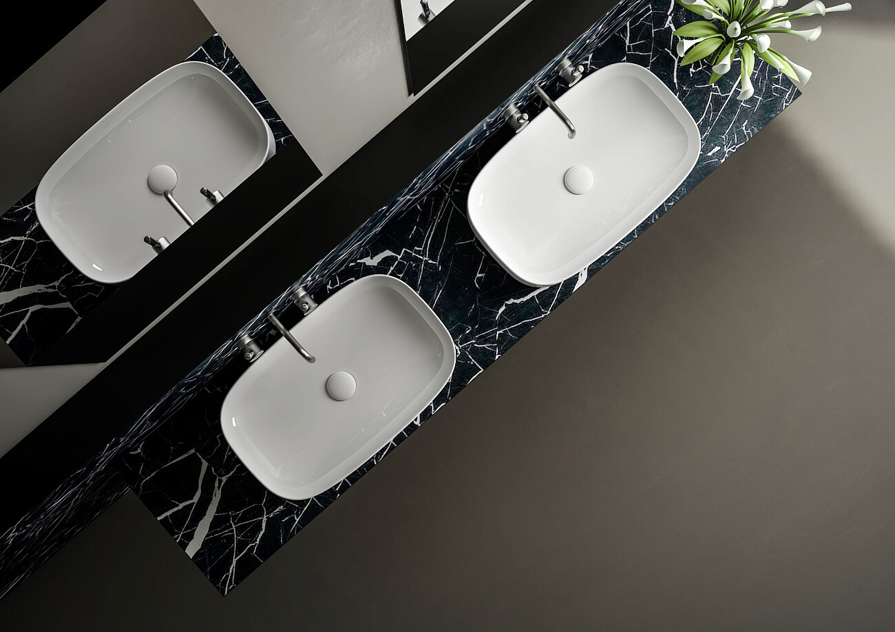 Раковина-чаша фаянсовая 65 см белая Stworki "Молде" 3064-KL - изображение 8