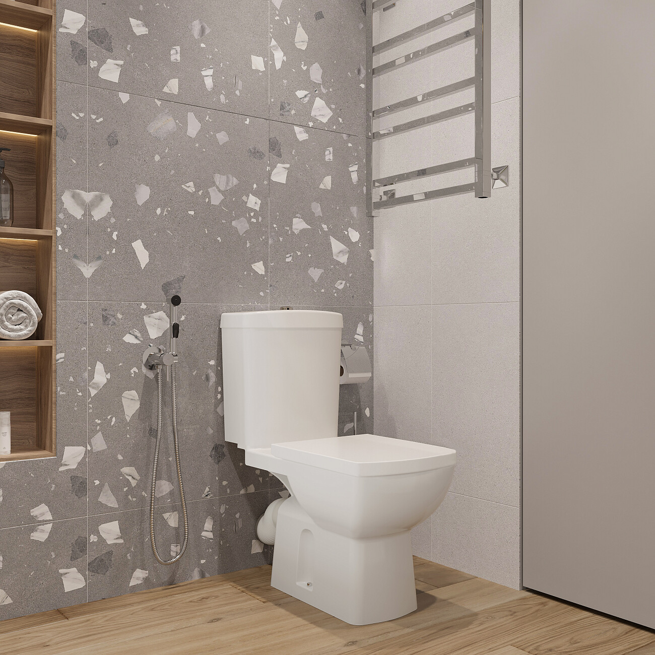 Унитаз напольный с микролифтом белый Stworki "Рандерс" 1706-1304 - изображение 6