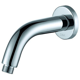 Держатель настенный для верхнего душа круглый 14 см хром D&K DC1004892