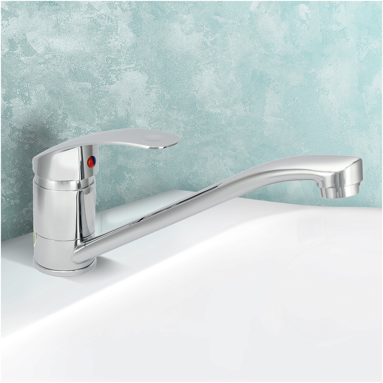 Смеситель для кухни однорычажный хром Juguni Luxe Perseus JGN0321 0402.708 - изображение 4