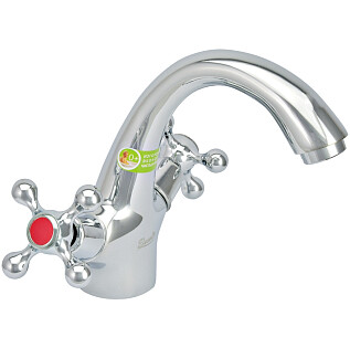 Смеситель для раковины двухвентильный хром Eleanti Opal ELT1010 0402.894