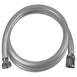 Шланг для душа пластиковый квадратного сечения 150 см хром Lemark Turn-Free LE8053P