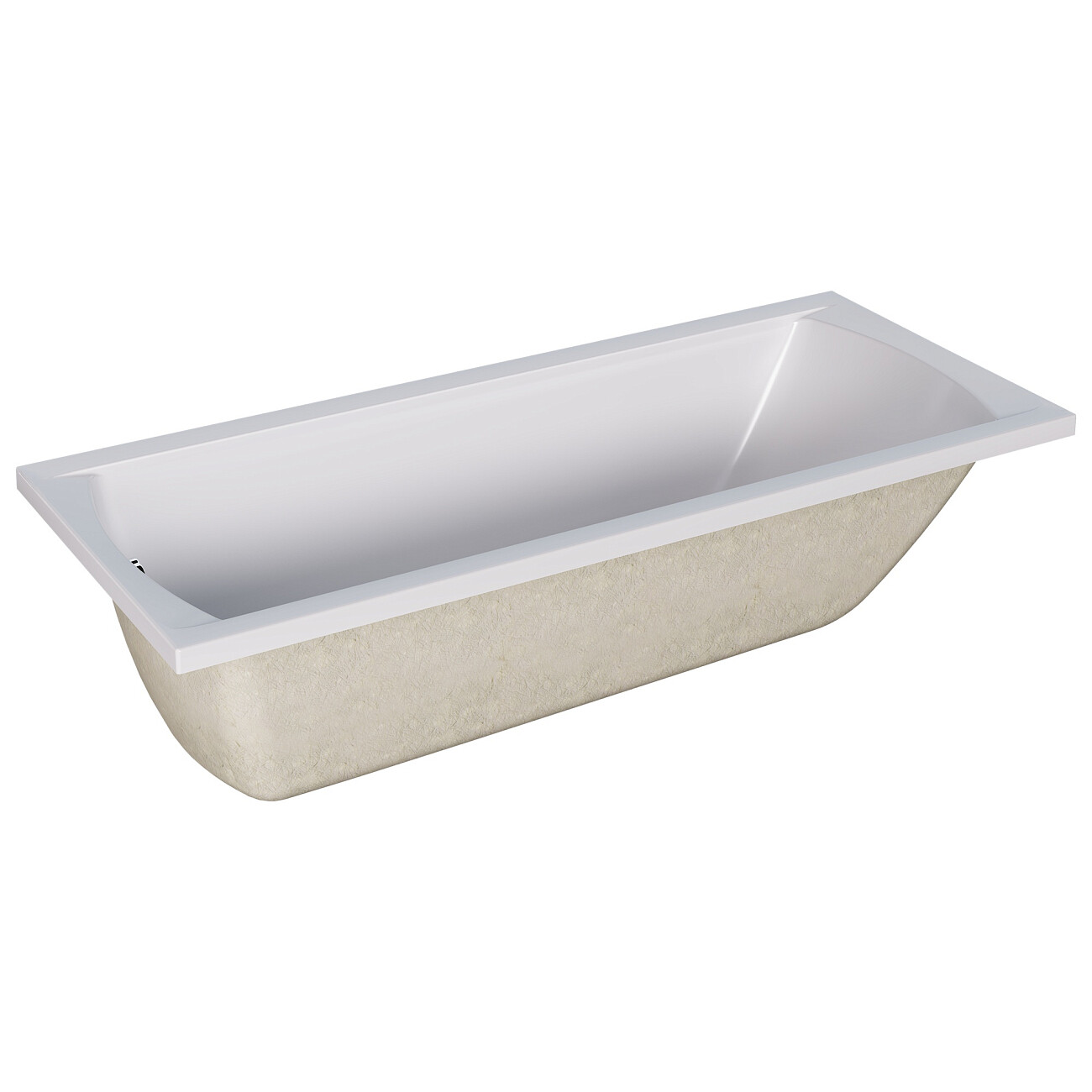 Ванна акриловая 160х70 см белая Creto Modalia 9-16070 - изображение 2