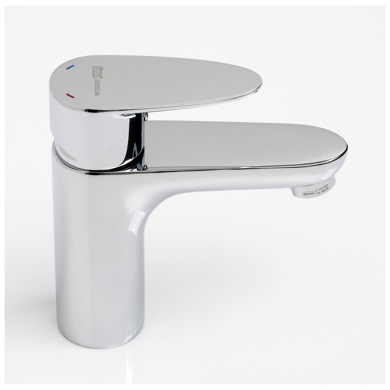 Смеситель для раковины из латуни хром Wasserkraft 3503 - изображение 5