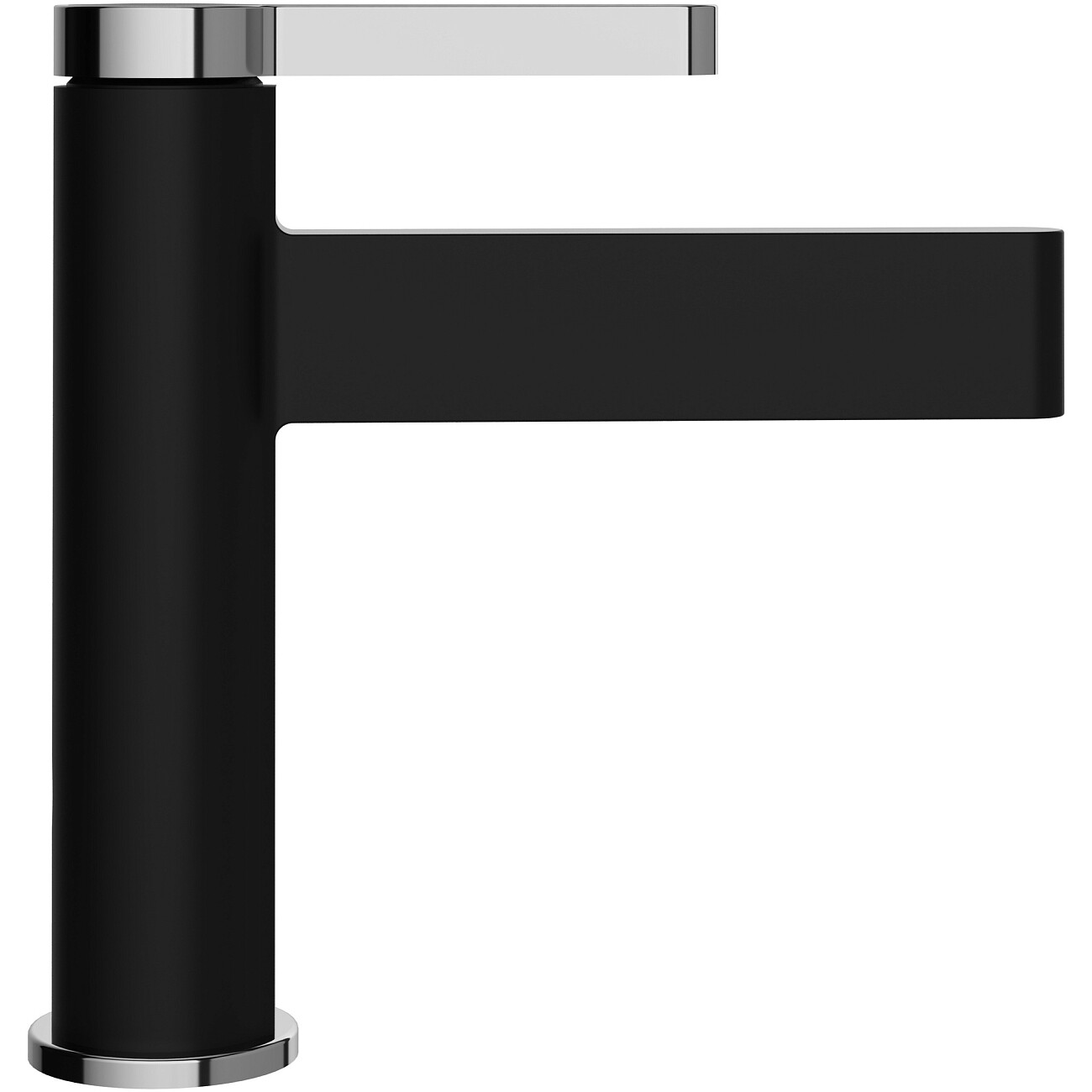 Смеситель для раковины однорычажный черный, хром Stworki "Лександ" S09010BC - изображение 10