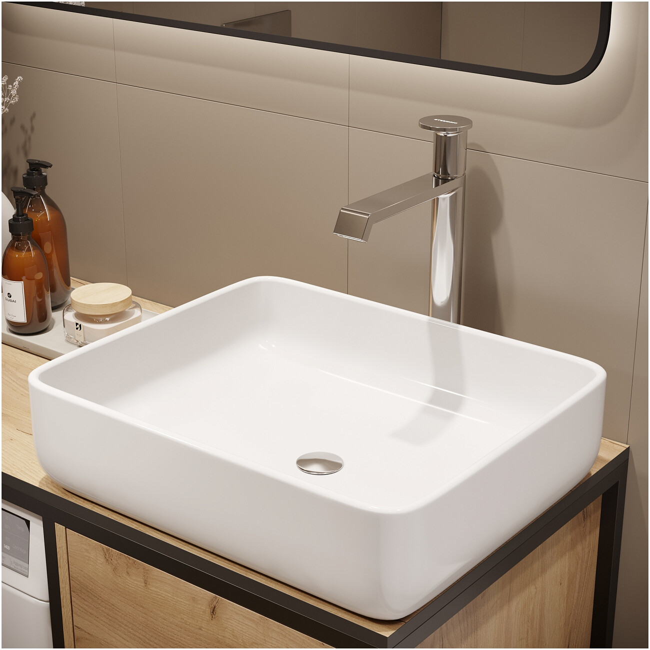 Смеситель для раковины однорычажный хром Stworki "Лерум" S04020CR - изображение 6