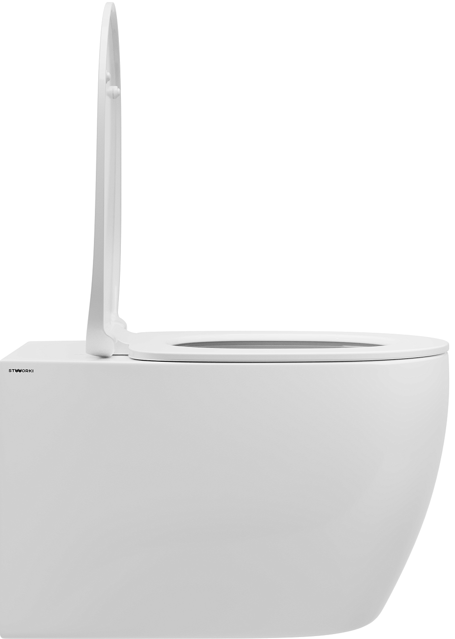 Унитаз подвесной "Муле" HDC510NWH с инсталляцией Stworki 510162 и кнопкой 230858 - изображение 7