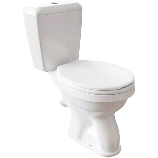 Унитаз напольный овальный белый Diwo &quot;Ростов&quot; 0401