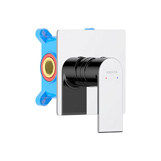 Смеситель для душа встраиваемый однорычажный хром Aquatek &quot;Лира&quot; AQ1466CR