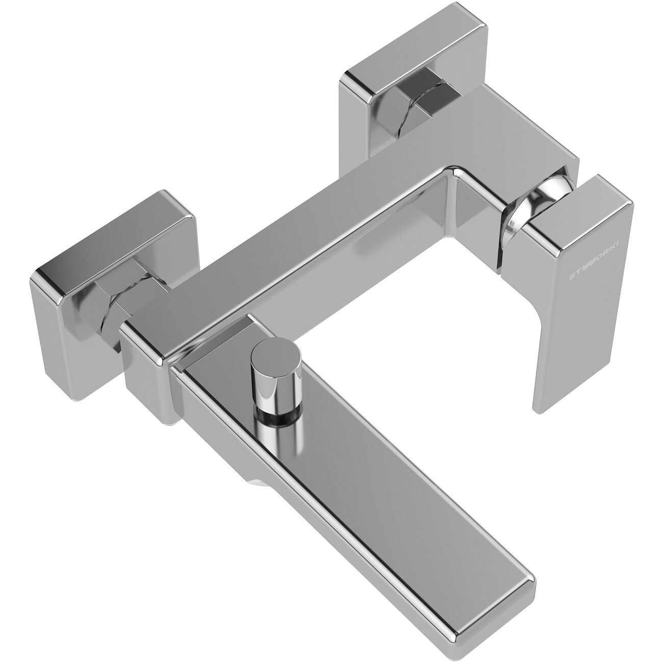 Смеситель для ванны с душем настенный хром Stworki "Ольтен" S39100CR - изображение 8