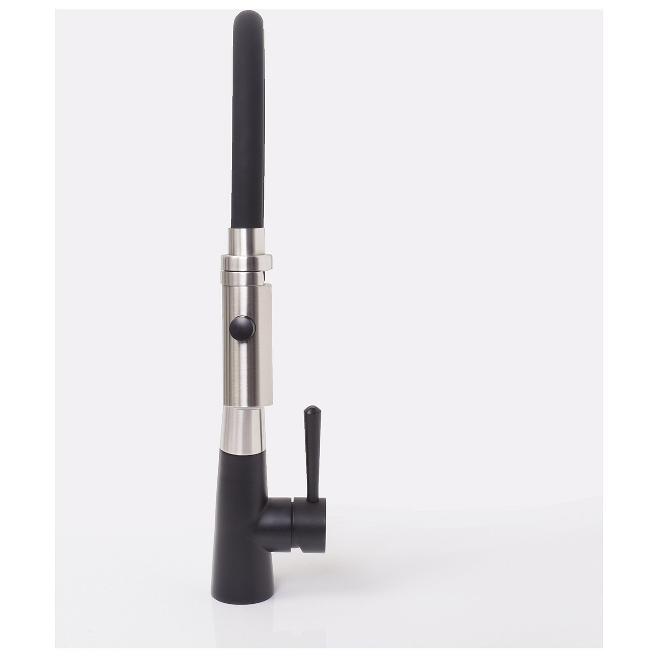 Смеситель для кухни из латуни черный, хром Wasserkraft A8417 - изображение 9