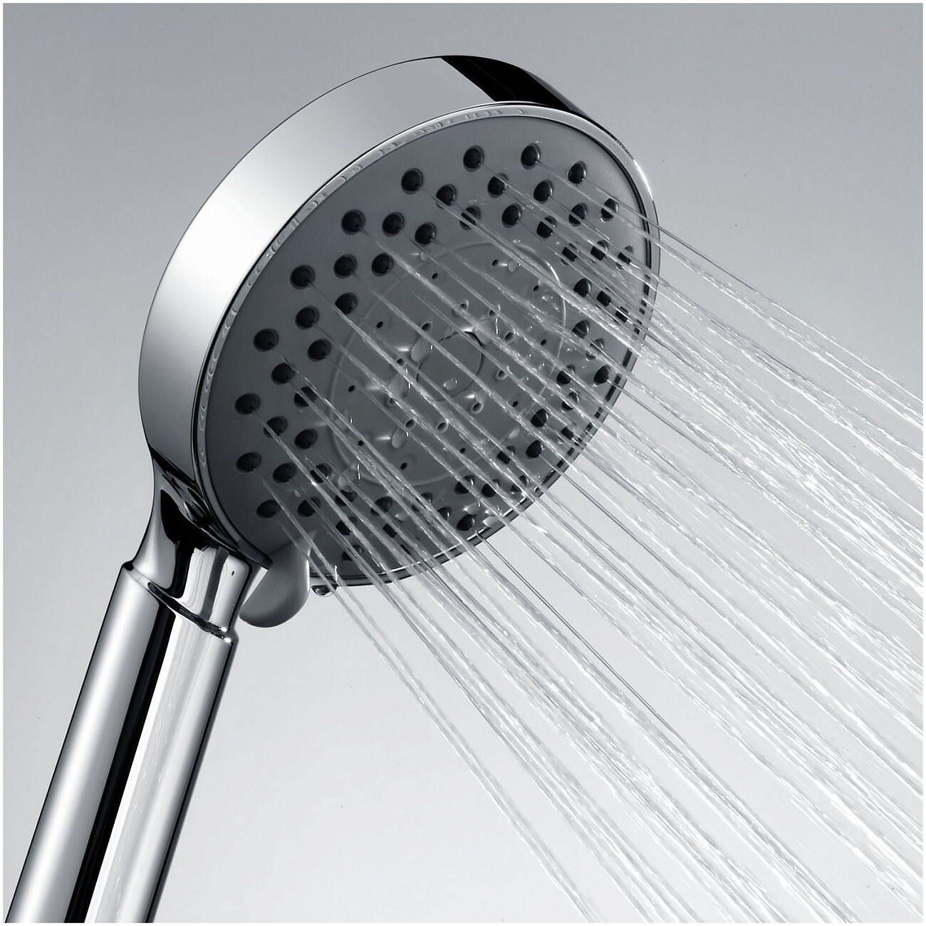 Лейка для ручного душа круглая с 5 режимами 10 см хром Wasserkraft A032 - изображение 4