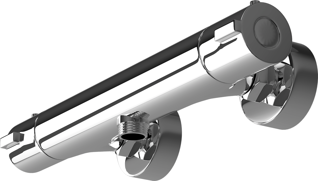 Смеситель для душа термостатический хром Stworki "Муле" 25034-316-1BG-lG11 - изображение 3