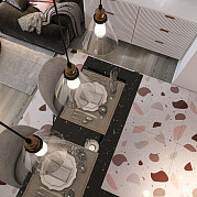 Интерьер кафе и ресторана в современном стиле, проект «ДА. Квартал "Республика"»