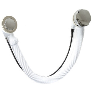 Слив-перелив полуавтомат с сифоном круглый хром Triton Щ0000039638 CK60PF